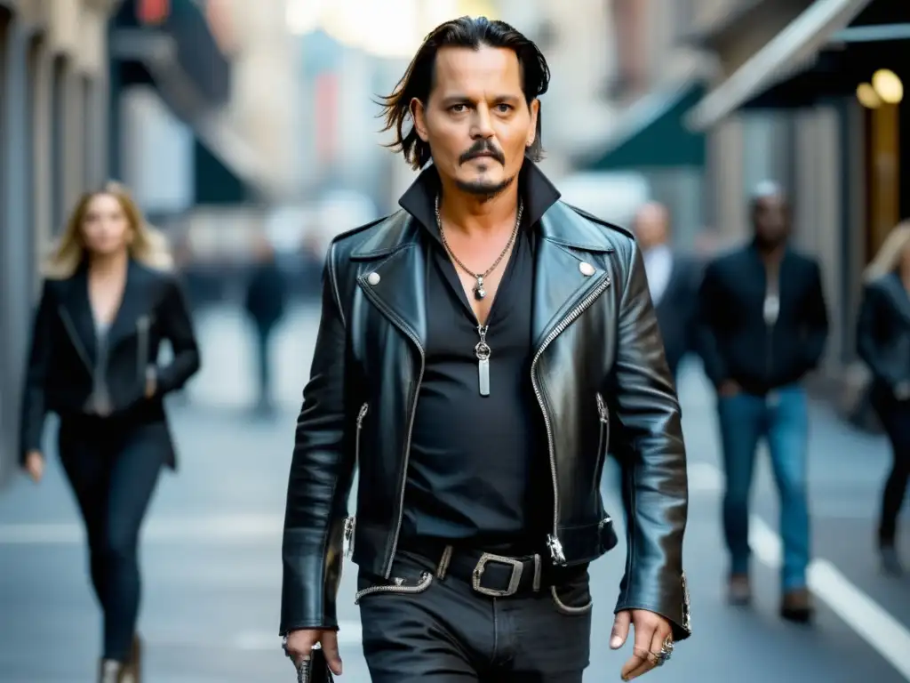 Tendencias moda masculina Johnny Depp en urbano chic