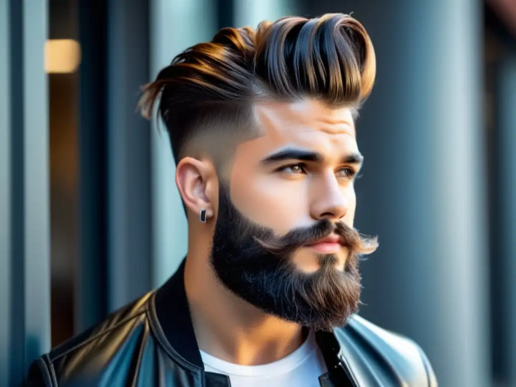 Peinado hombre con cabello grueso: moderno undercut, volumen controlado, estilo impecable