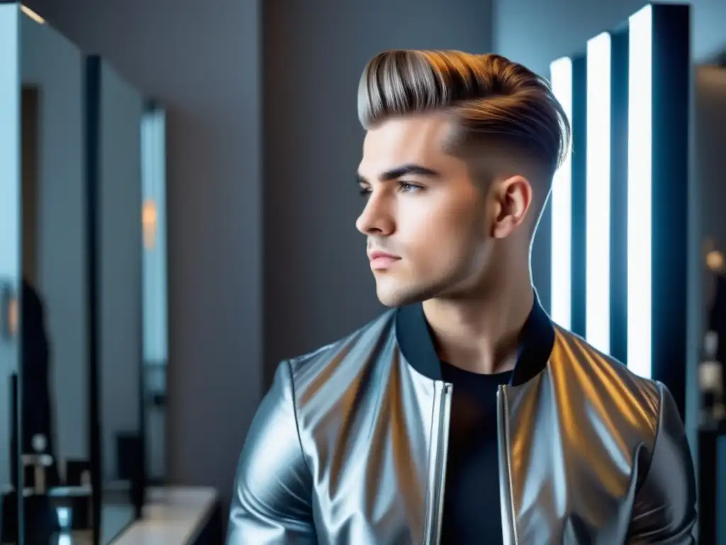 Joven con cabello fino: peinados para hombres con volumen y estilo