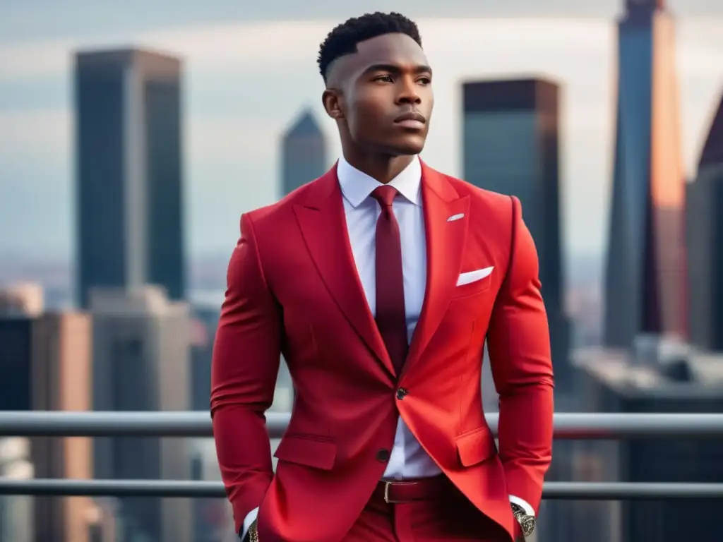 Atractivo masculino: Vestir de rojo con estilo y confianza