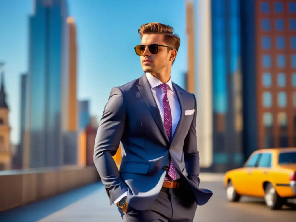 Joven elegante con estilo en la ciudad - Errores moda masculina juvenil