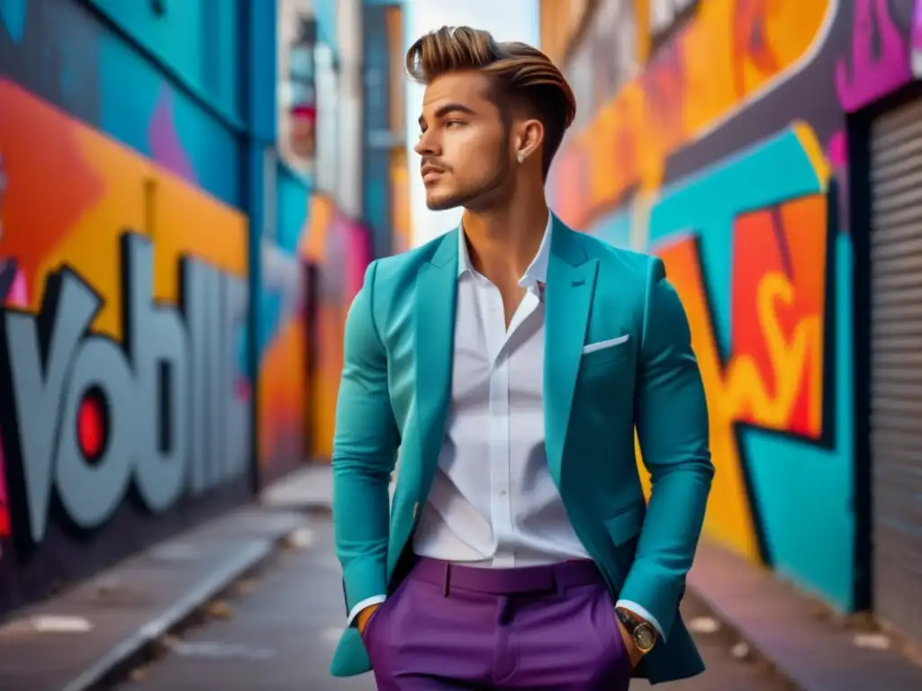 Moda masculina juvenil: Explorando paleta de colores