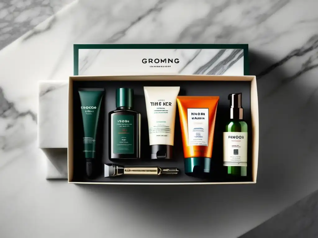 Grooming kit masculino: Estrategias branding cuidado masculino