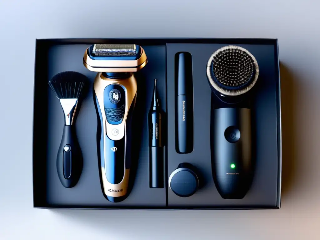 Kit de cuidado facial ergonómico y elegante para hombres