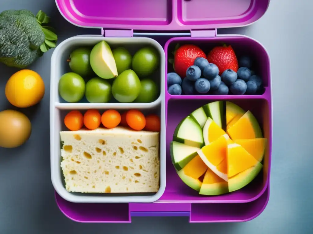 Lunchbox saludable para rendimiento laboral