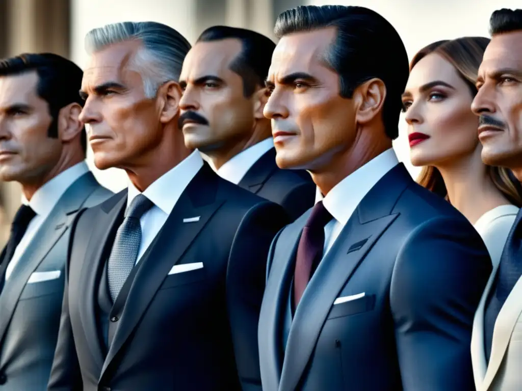 Elegancia masculina Giorgio Armani: Los personajes de 