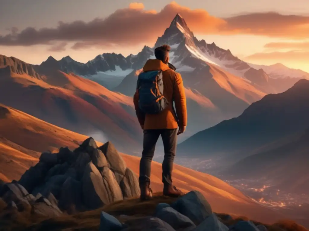 Consejos estilo hombre en escapada montaña