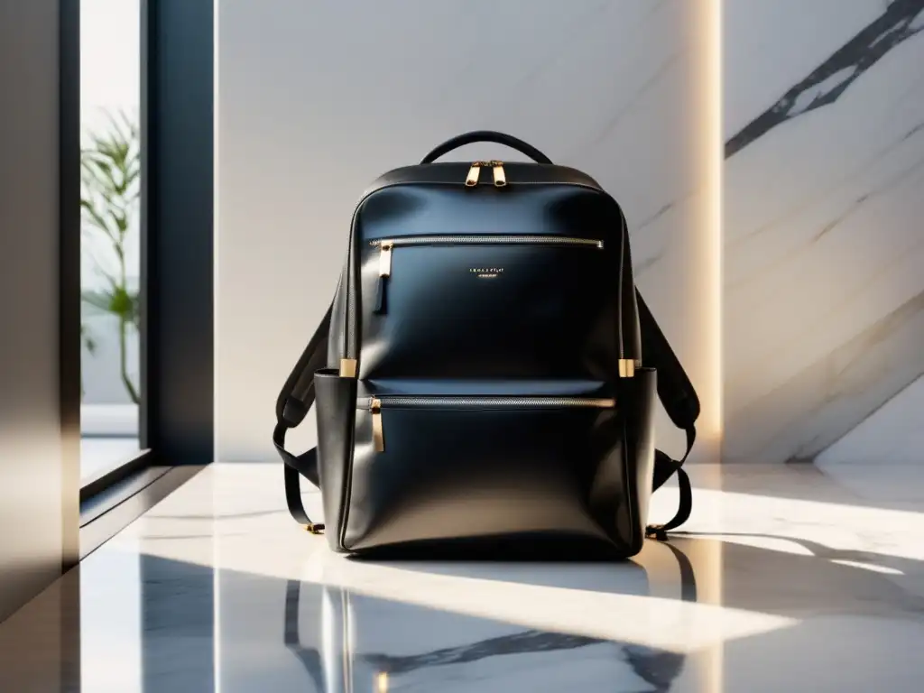 Mochila de viaje de diseño elegante y moderno para hombres con estilo