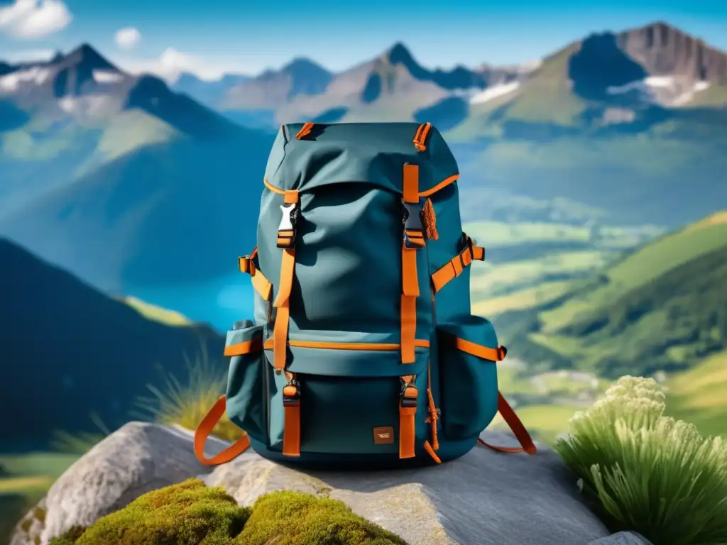 Mochila de montaña 8k resistente y funcional Equipaje perfecto para viajes: Mochila 8k ultradetallada, resistente al agua, con múltiples compartimentos y diseño profesional