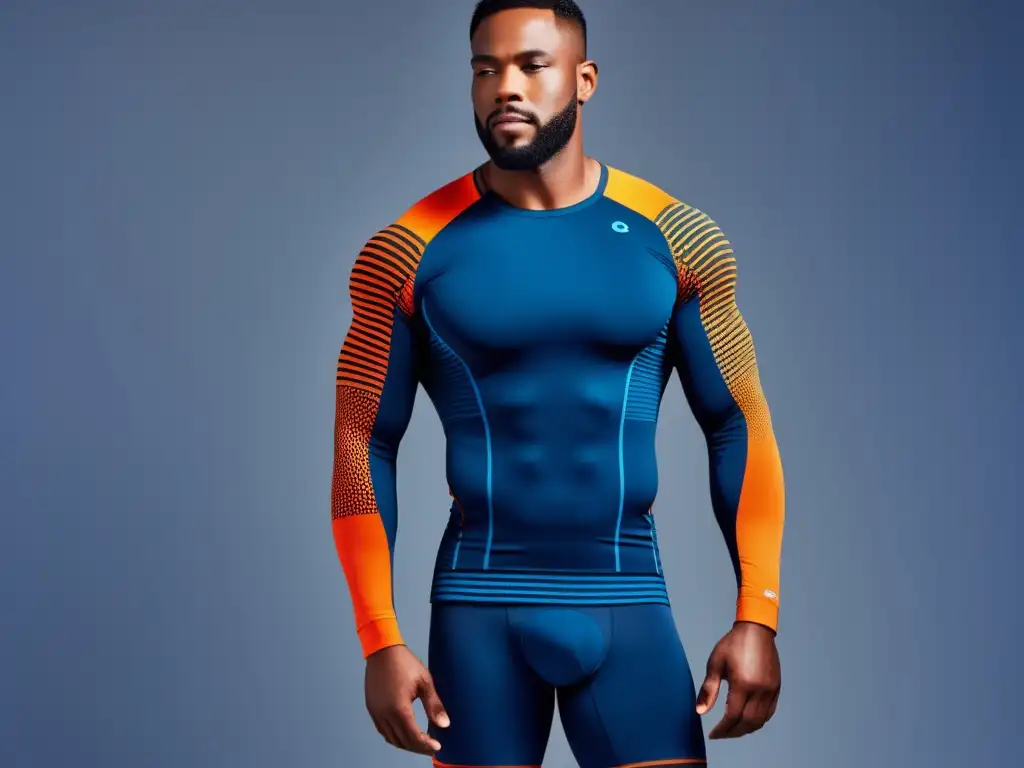 Moda inteligente para hombre saludable