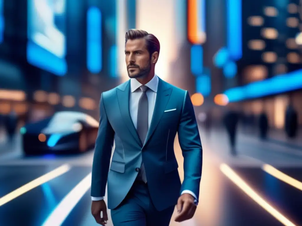 Hombre moderno en traje inteligente: beneficios de la ropa masculina inteligente