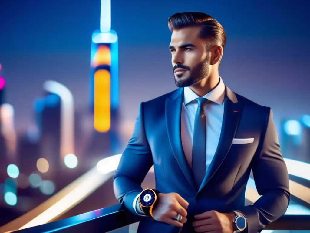 Beneficios de wearables en moda masculina con elegancia y estilo