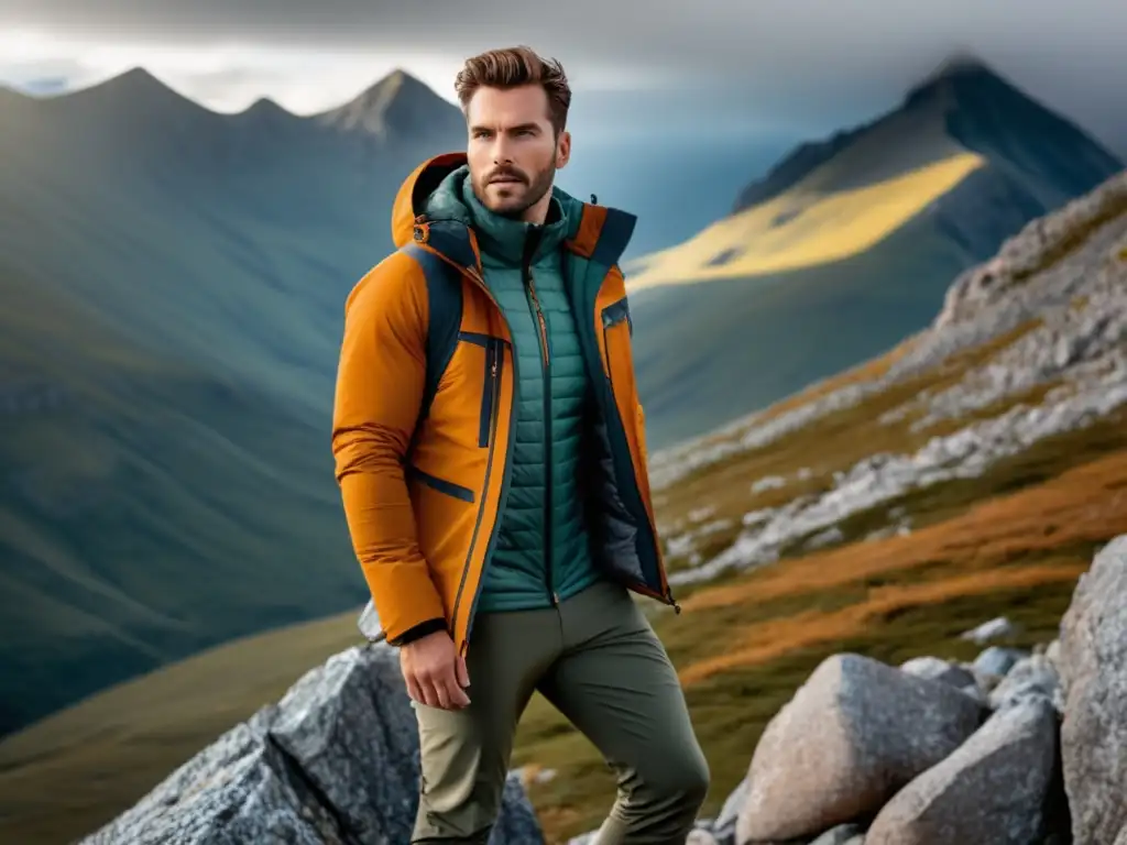 Consejos de estilo hombres en montaña: Ropa moderna y funcional para aventura al aire libre