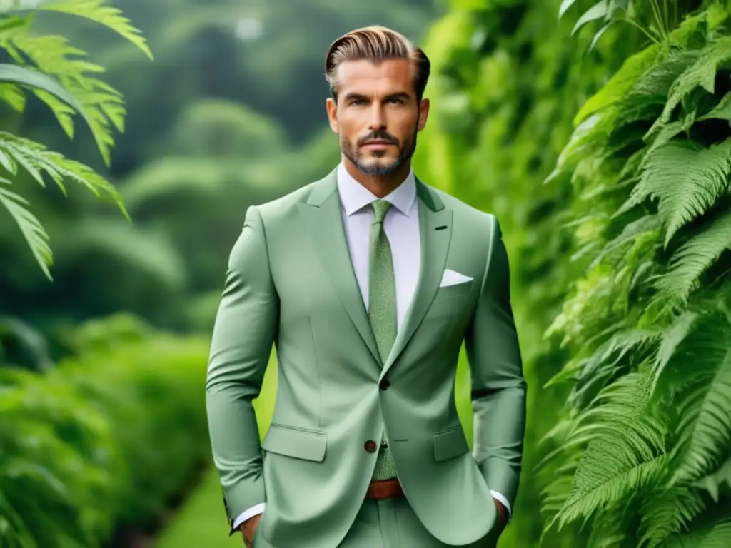 Moda sostenible para hombres: estilo y elegancia en armonía con la naturaleza