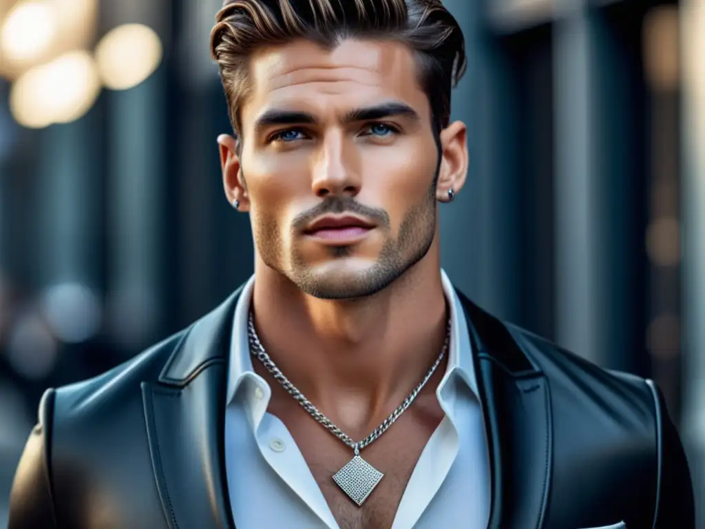 Collar masculino tendencia moda