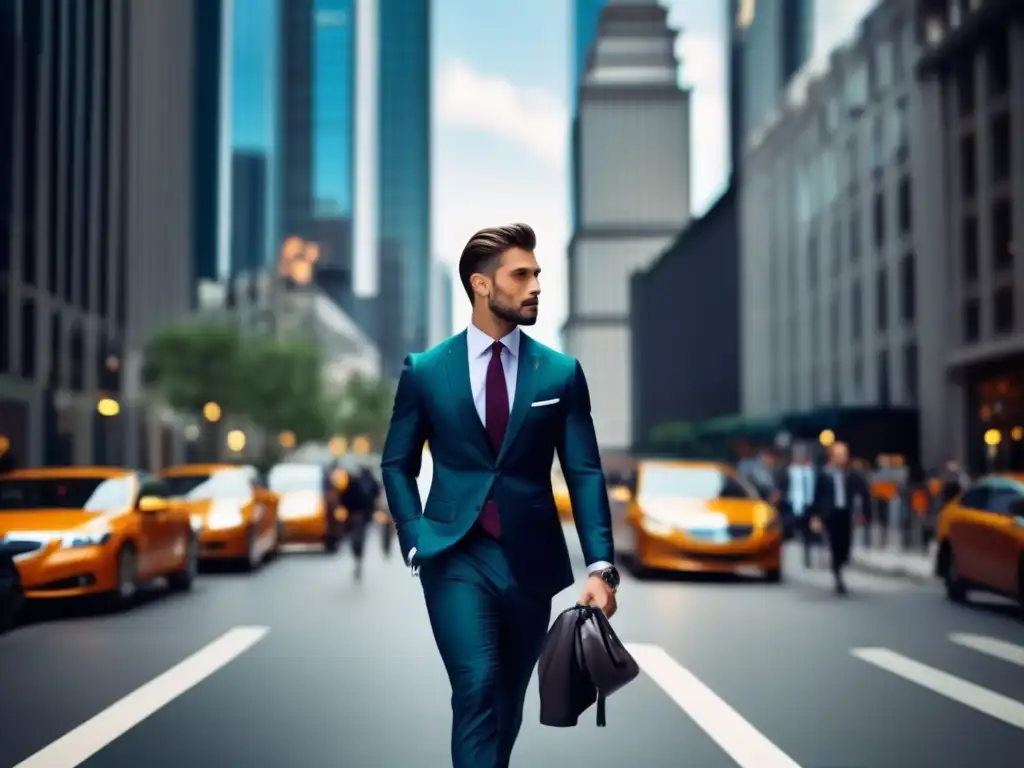 Moda masculina: estilo y confianza en la ciudad