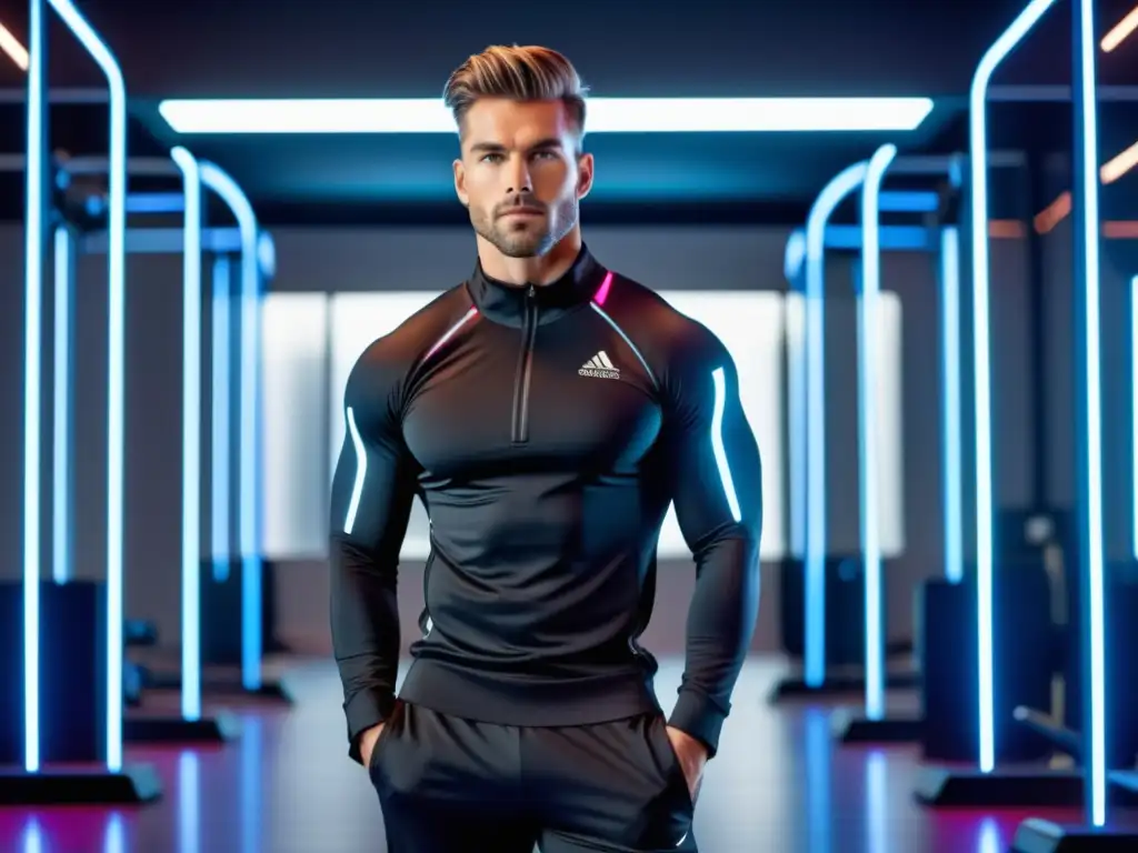 Modelo masculino moderno en activewear: Pros y contras