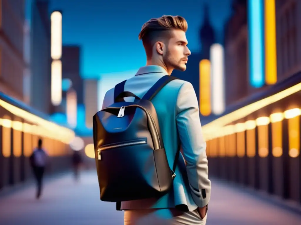 Combinaciones de mochila y outfit masculino: estilo urbano y funcional