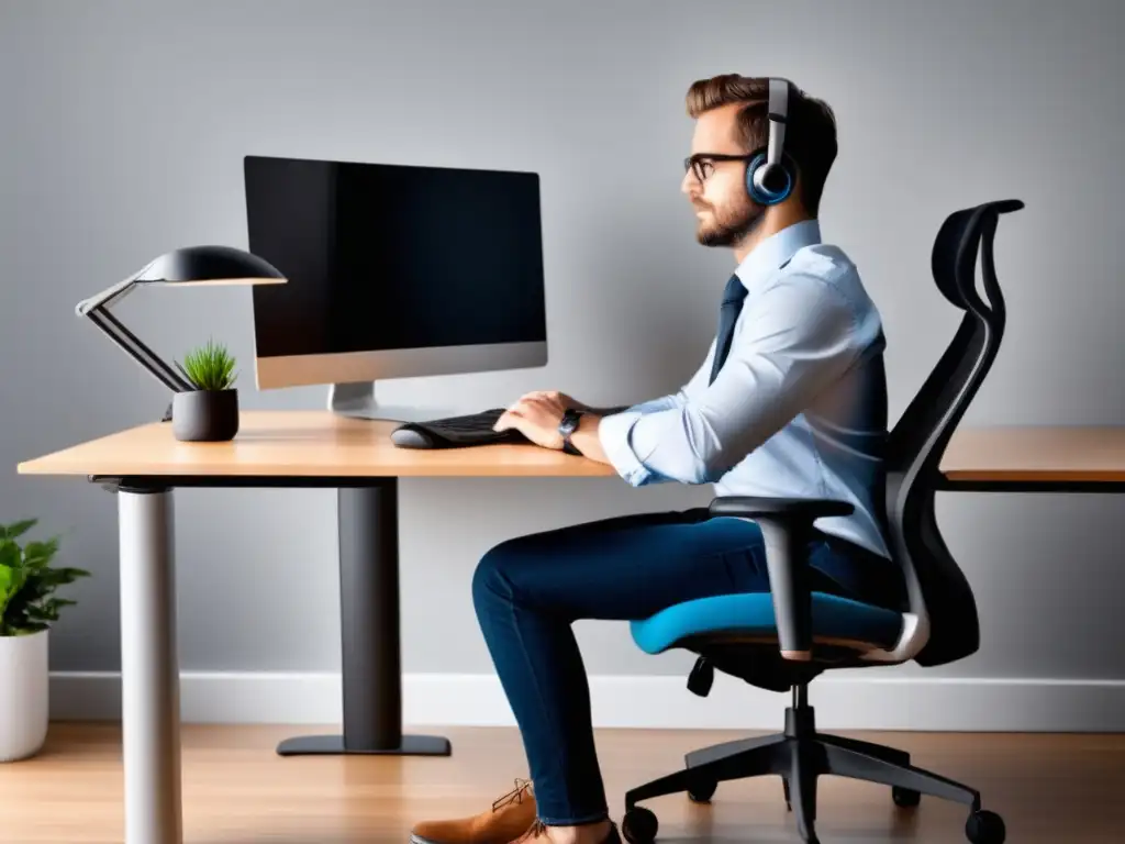 Imagen: Ergonomía para mejorar rendimiento laboral