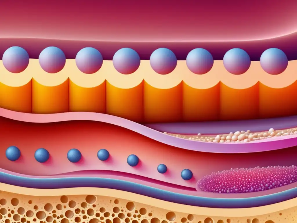 Imagen de absorción de retinol en la piel: Beneficios del retinol para la piel