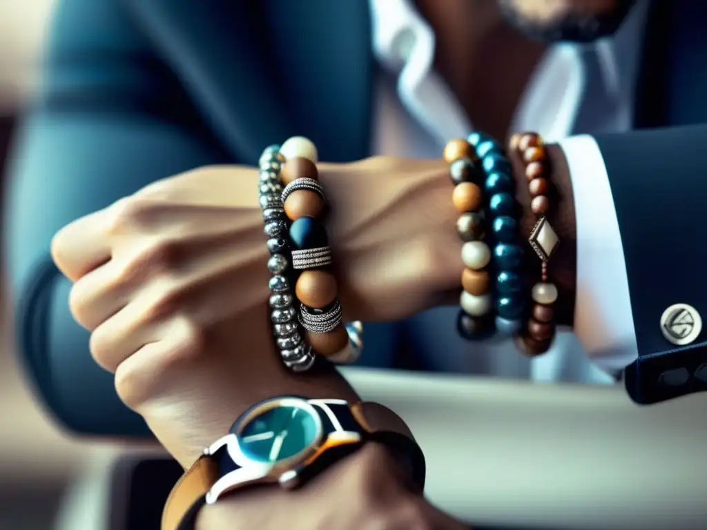 Pulseras para hombres: Combinación elegante y moderna