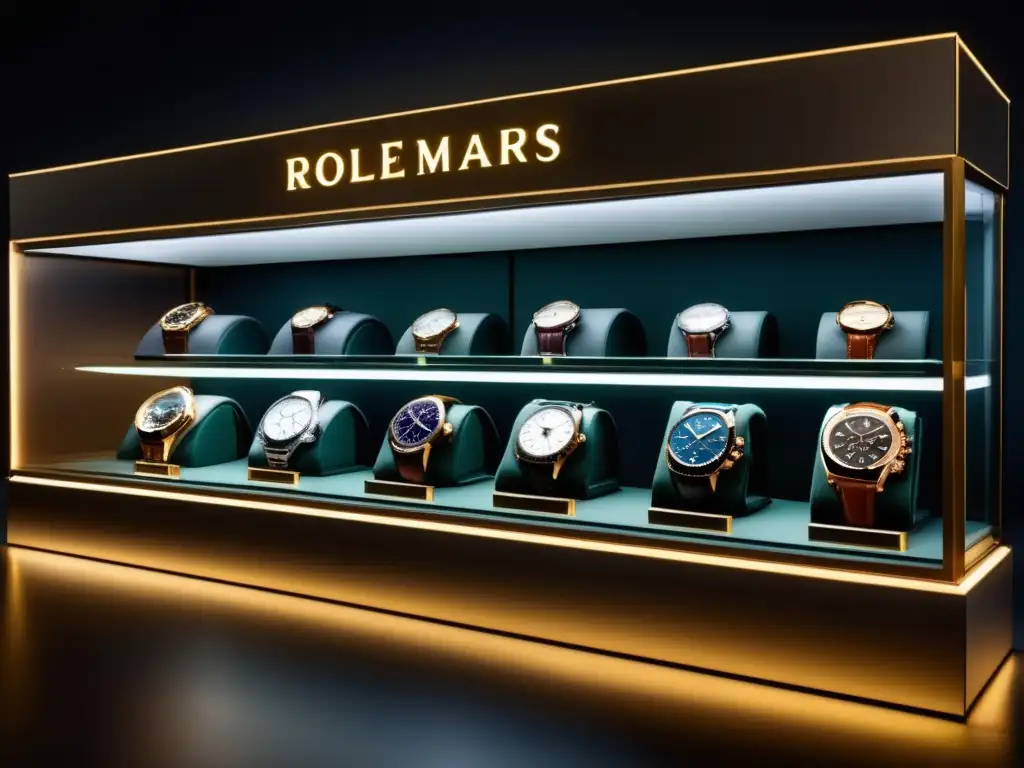 Relojes de lujo para hombres: colección de relojes icónicos de marcas prestigiosas como Rolex, Patek Philippe y Audemars Piguet