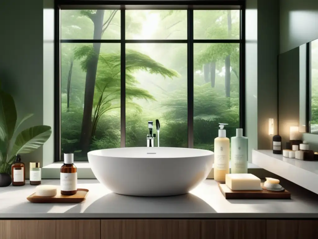 Consejos para un afeitado sostenible en un baño sereno con productos naturales