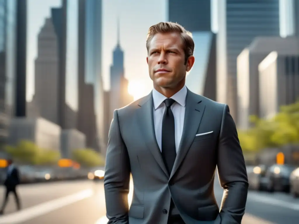 Hombre elegante en ciudad con estilo Steve McQueen, inspiración para seguir sus consejos de moda