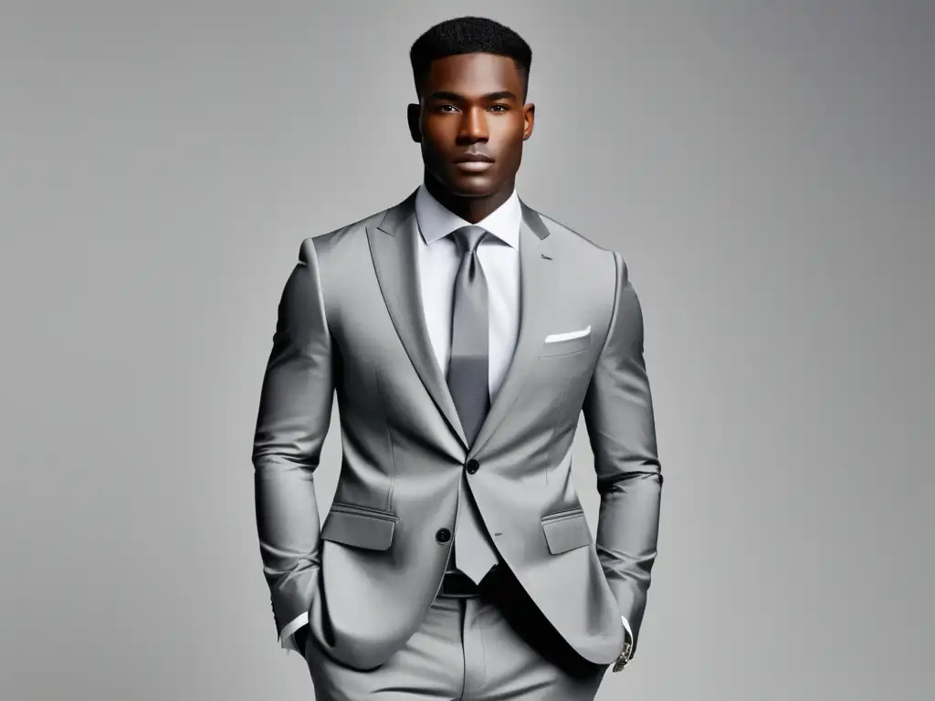 Influencia del color gris en moda masculina