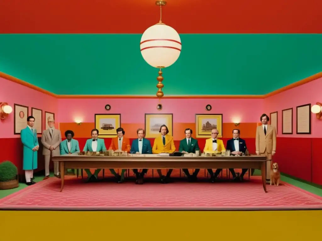 Tendencias moda masculina Wes Anderson: Estilo visual único y cautivador de Anderson en esta imagen