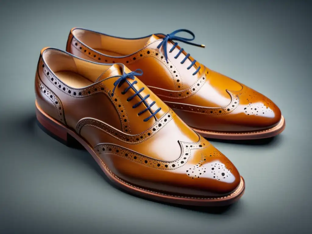 Zapatos formales imprescindibles para hombres: Brogues de alta calidad en color clásico, con detalles de perforaciones y diseño de wingtip