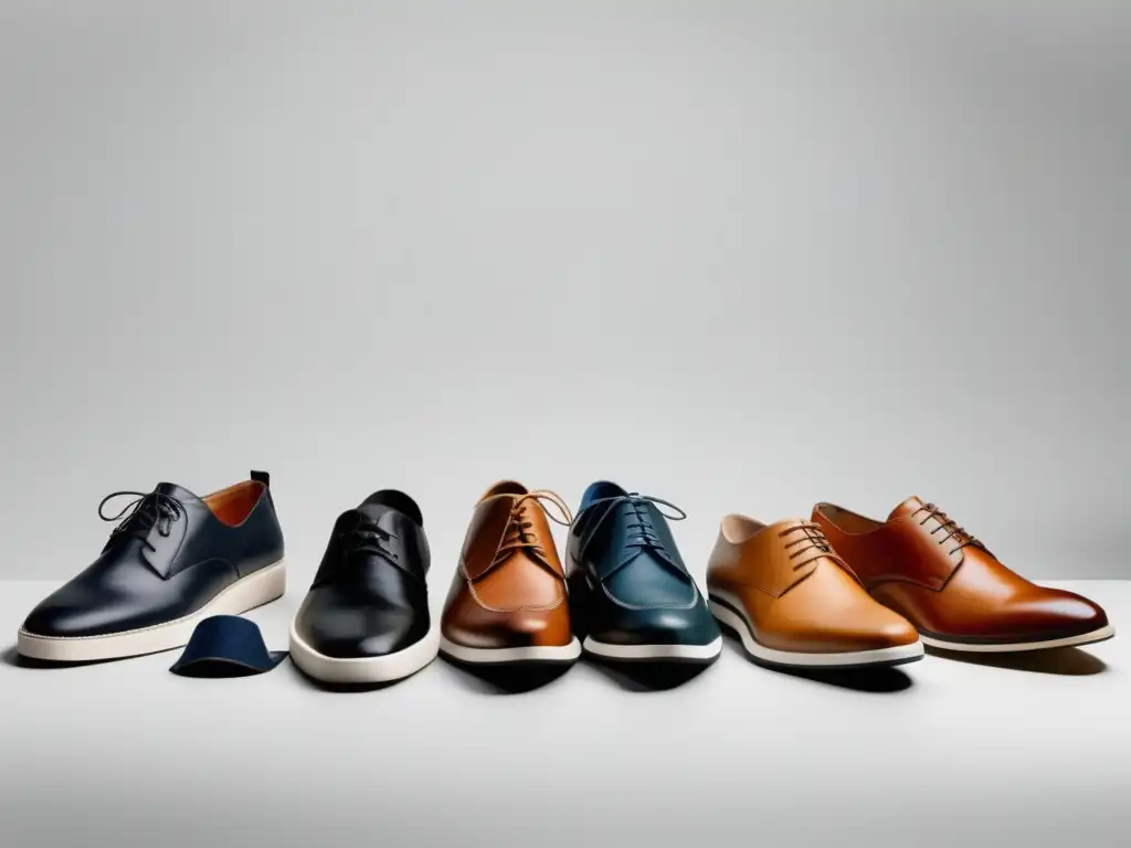 Tendencias calzado masculino 2022: Colección ecológica de zapatos para hombre, modernos y elegantes, hechos con materiales sostenibles